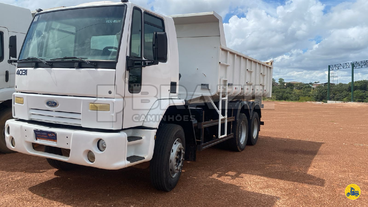CAMINHAO FORD CARGO 4331 Caçamba Basculante Truck 6x2 Brazil Implementos GOIANIA GOIAS GO